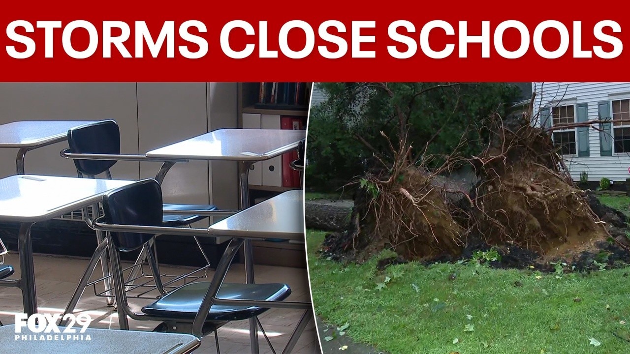 Storms topple trees, down powerlines in South Jersey