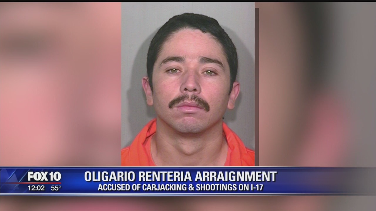 Man accused of shootings, carjackings on I-17 pleads not guilty
