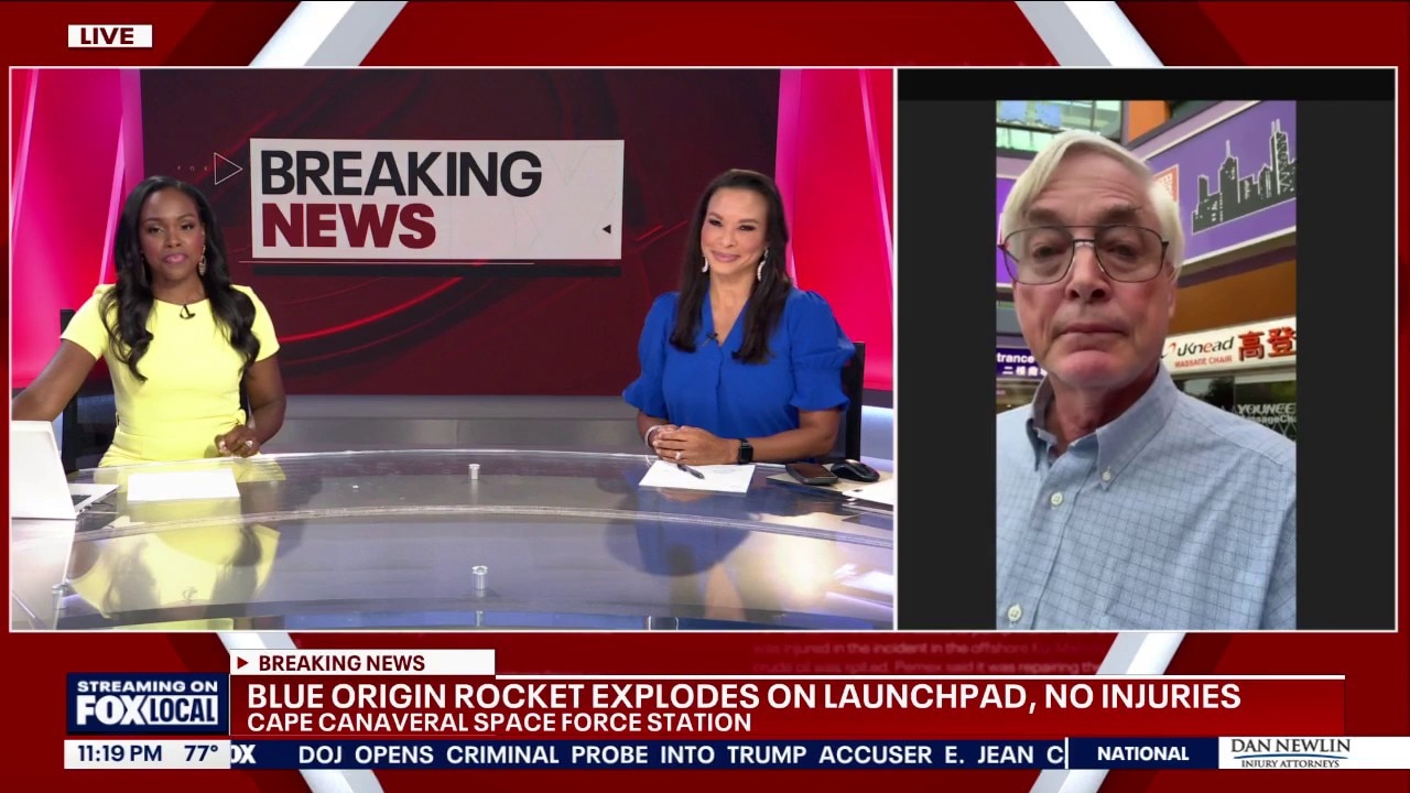 Blue Origin's New Glenn rocket explosion: Latest updates, investigation launched