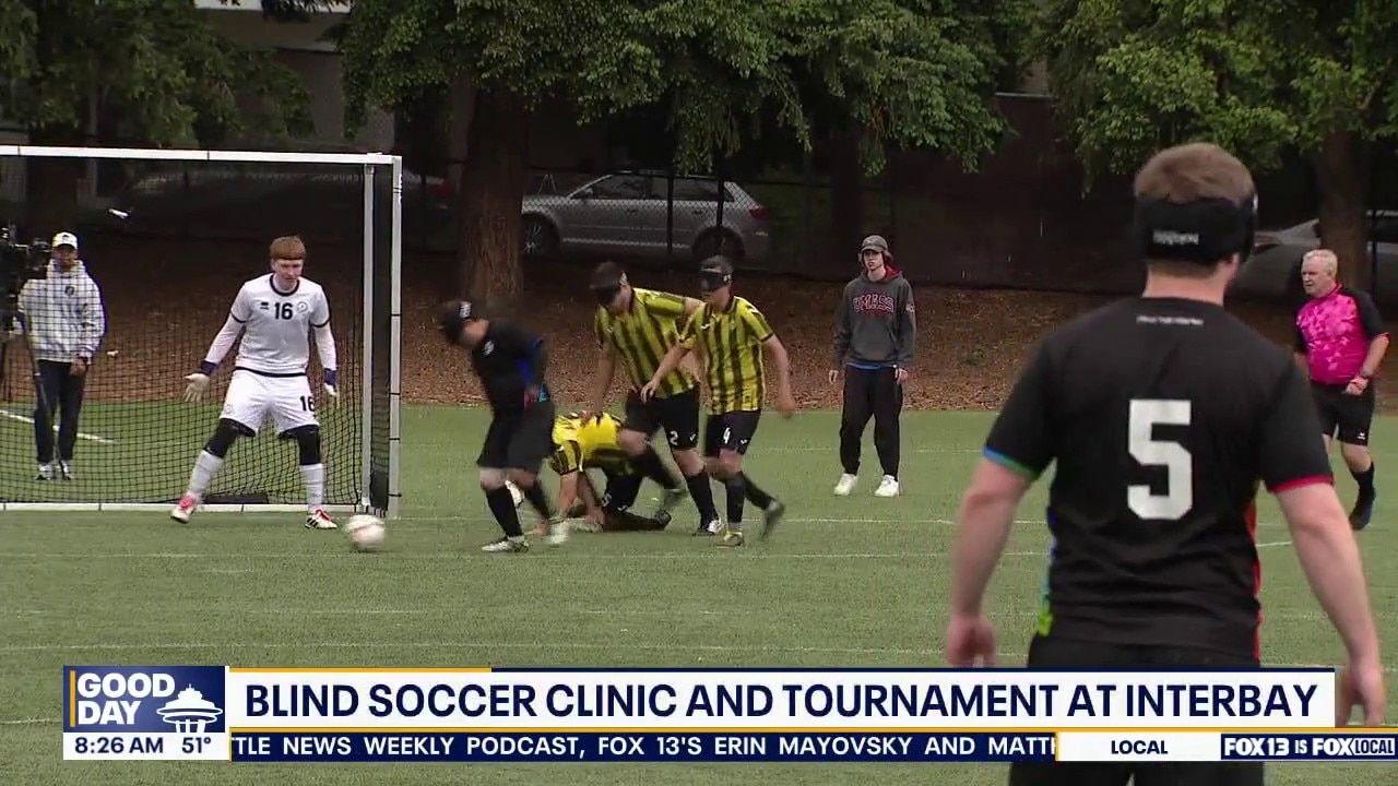 Seattle hosts blind soccer tournament