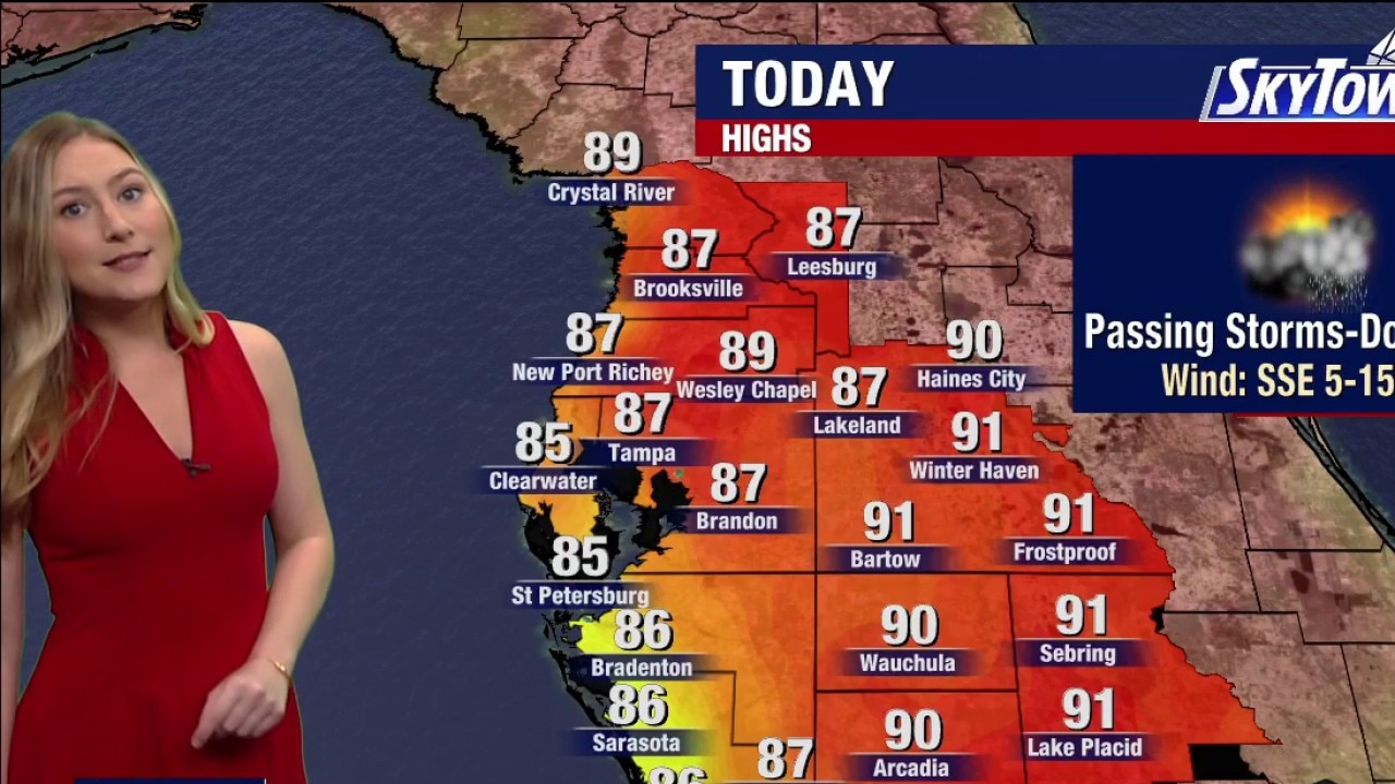 Tampa weather | Saturday morning forecast