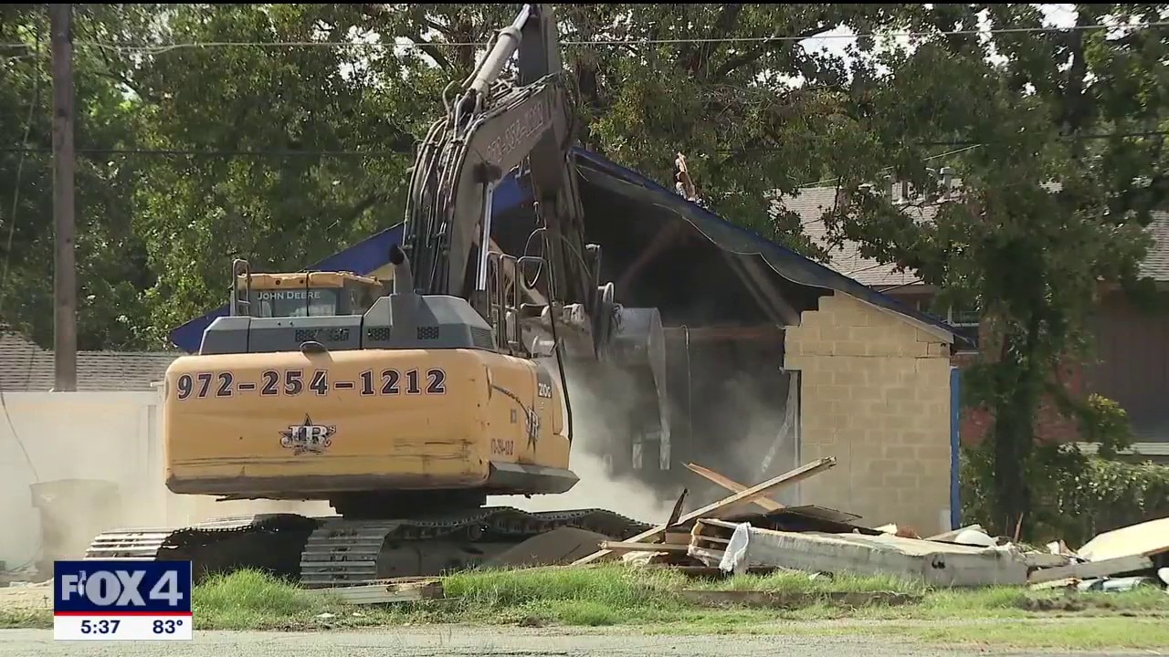Crime-ridden Fort Worth motel torn down