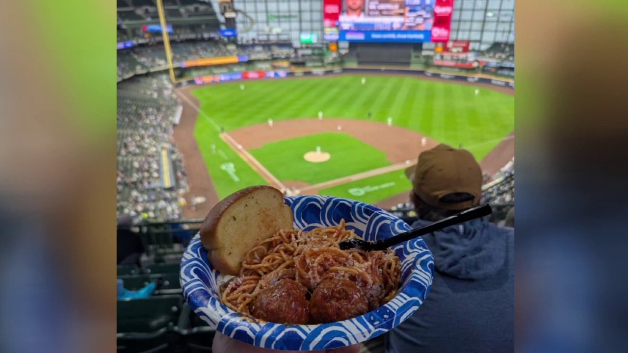 Brewers fans bring spaghetti dinner to the stands; new playground experiences 