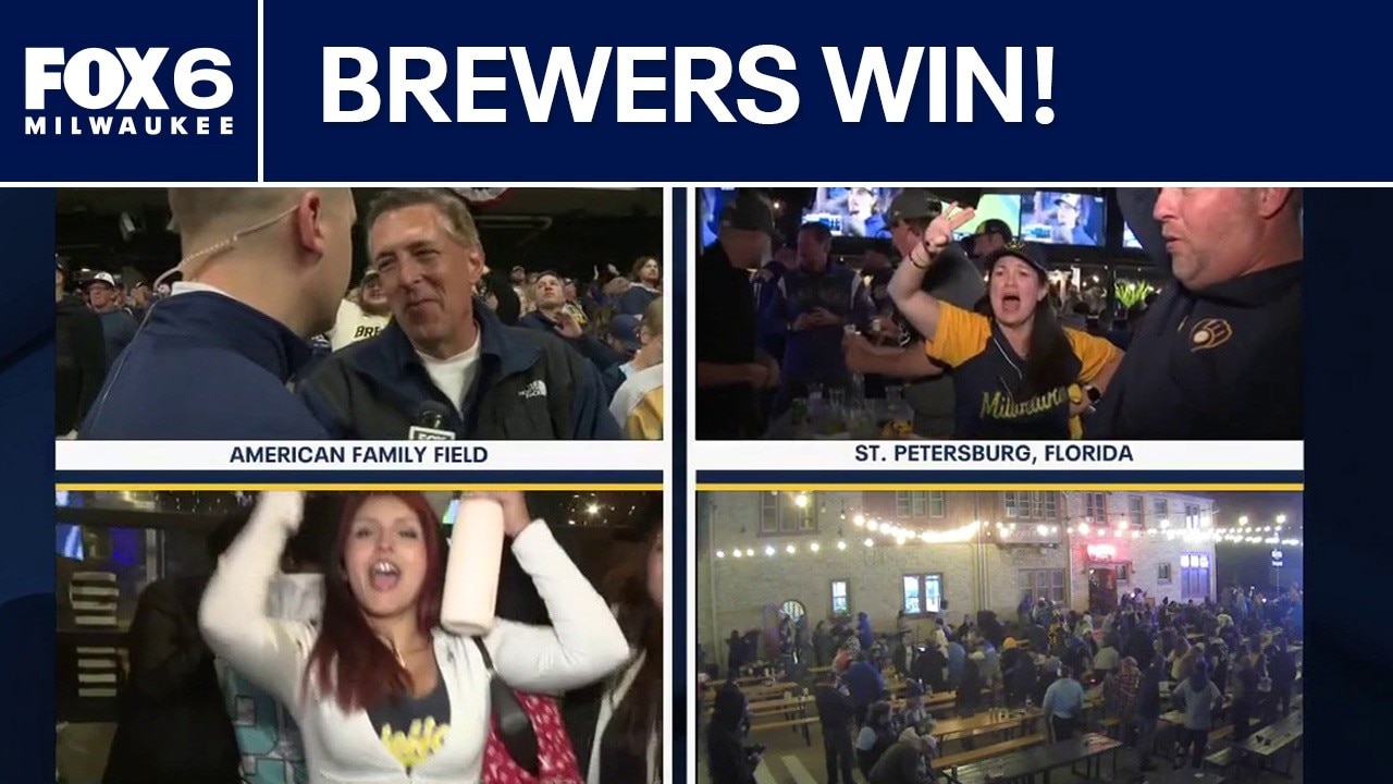 World Series: Brewers fans react in real time to the Game 3 win