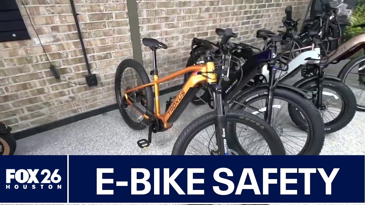 Harris County officials raise awareness on e-bike safety