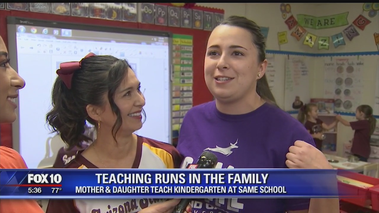 For two kindergarten teachers, teaching is a family business