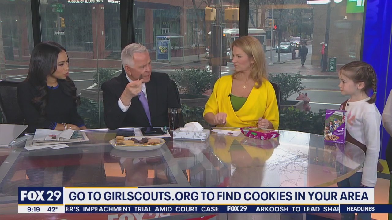 Girl Scouts debut new cookie Raspberry Rally