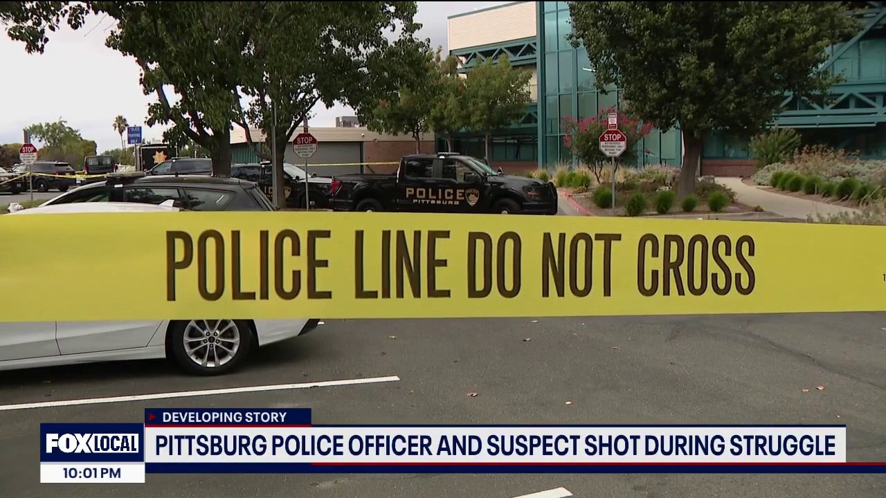 Pittsburg police officer & suspect shot during struggle at police station