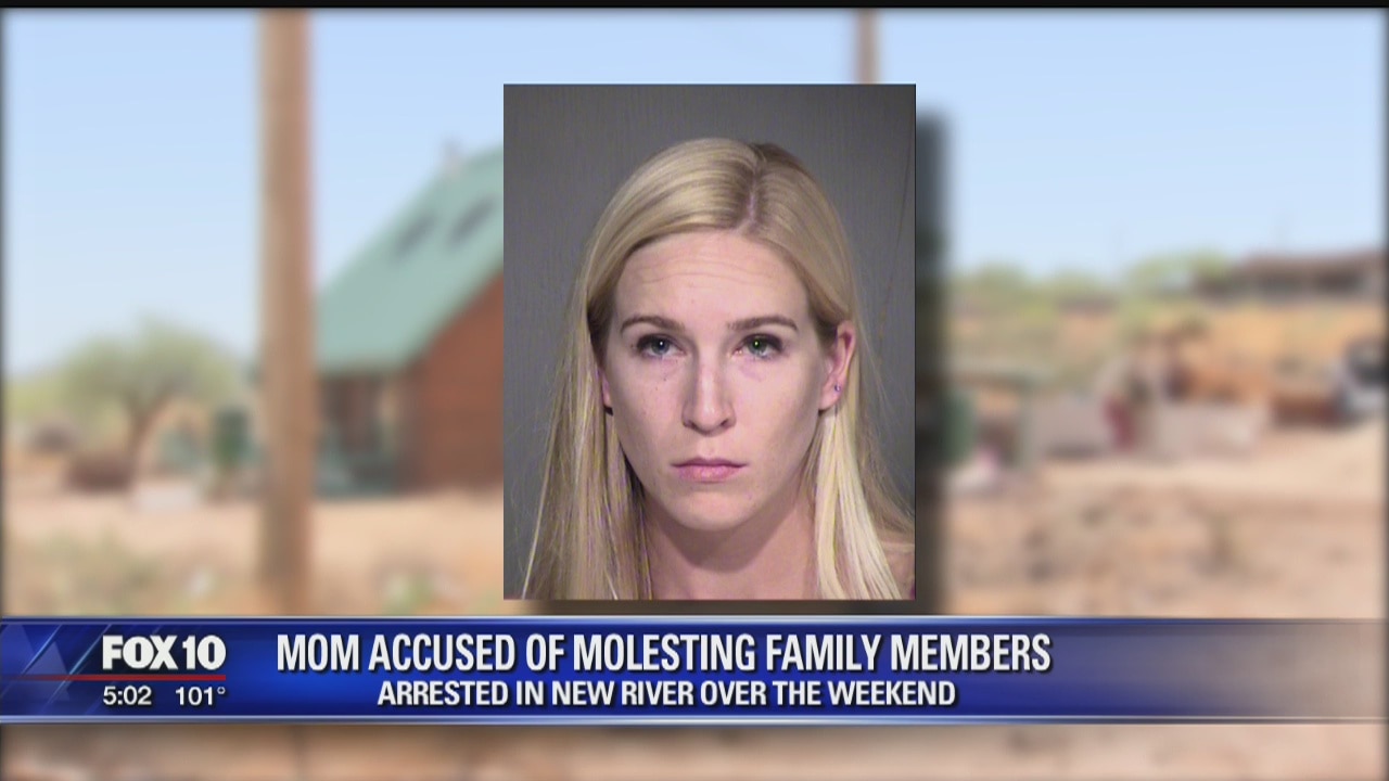Arizona mother accused of molesting children, filming & selling videos over the internet