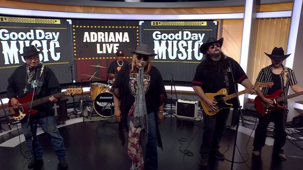 Adriana Live performs in FOX 7 Austin studios