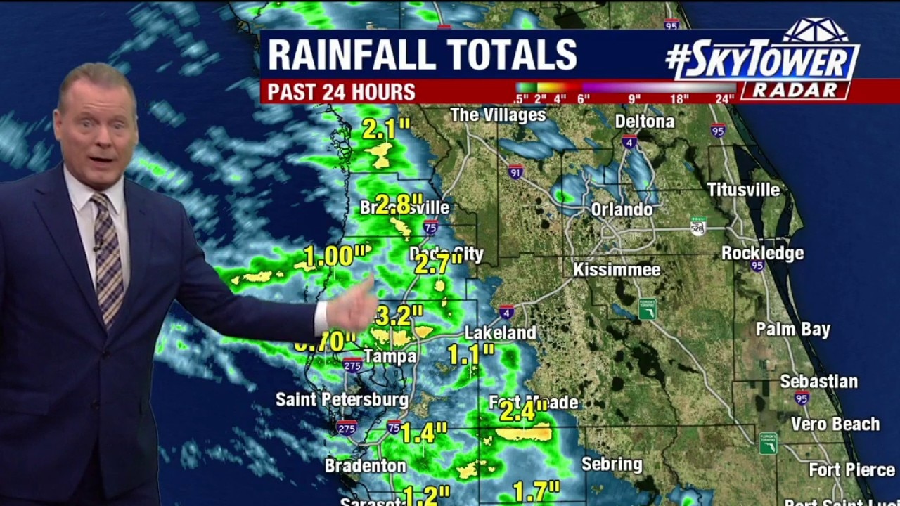 Tampa weather | Monday morning forecast