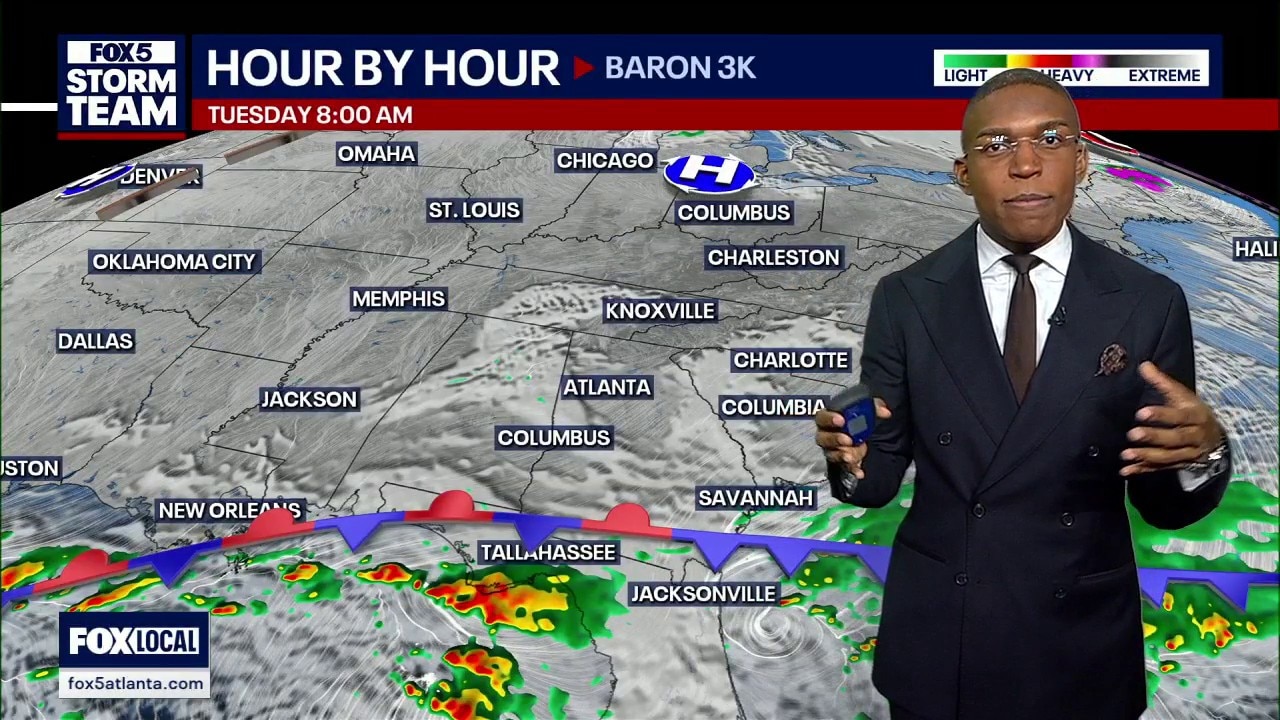 Sunday night forecast