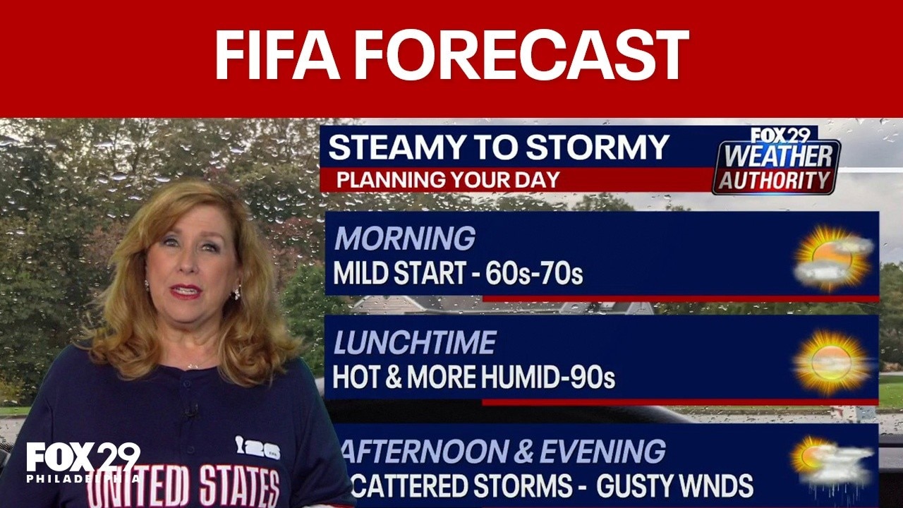 Philadelphia World Cup weather: Match day forecast