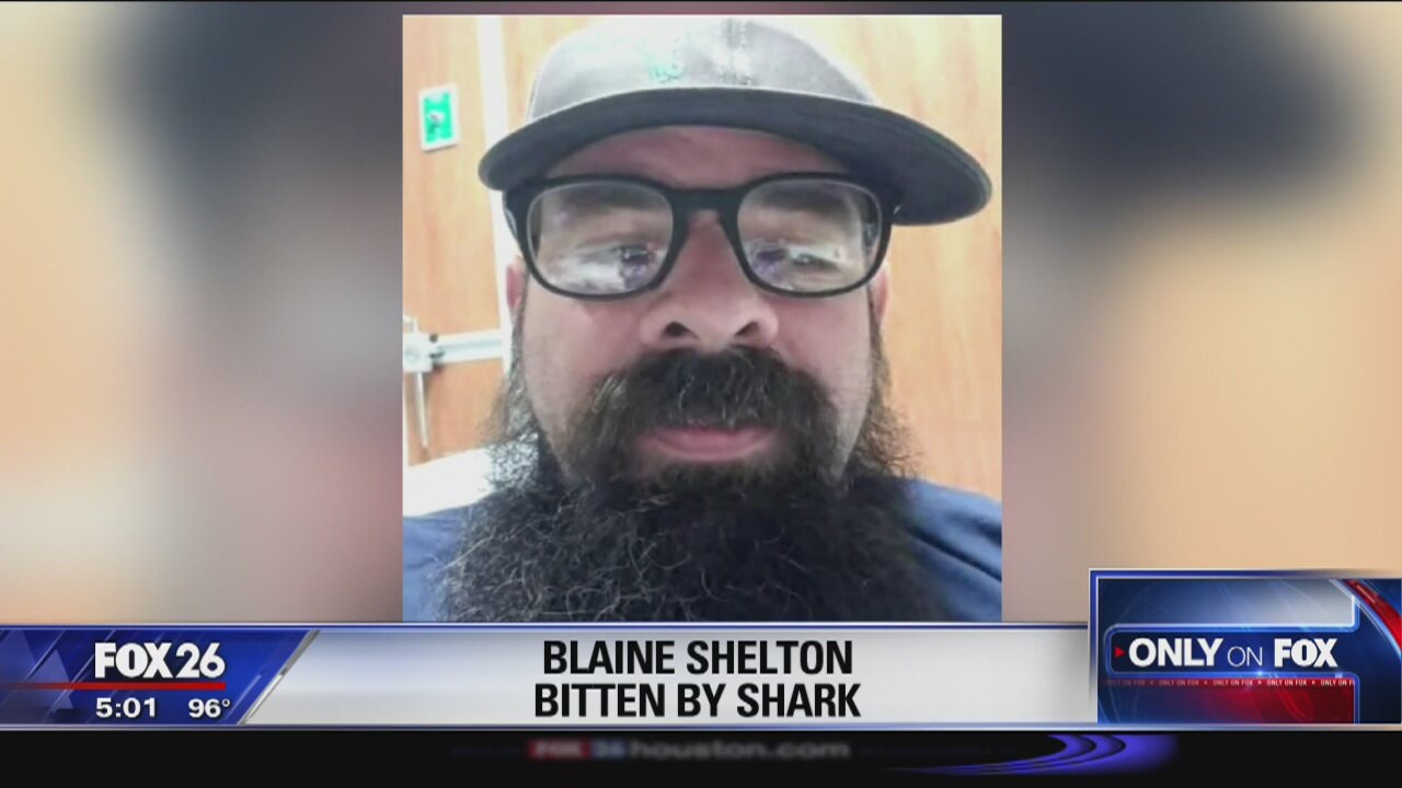 Man bitten by shark has a long road to recovery