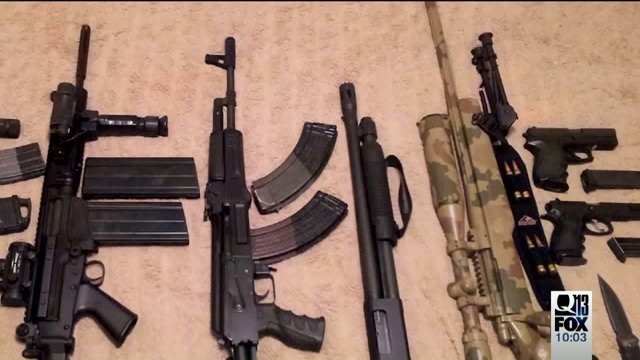 Thieves steal veteran`s high-powered rifles, guns, ammo