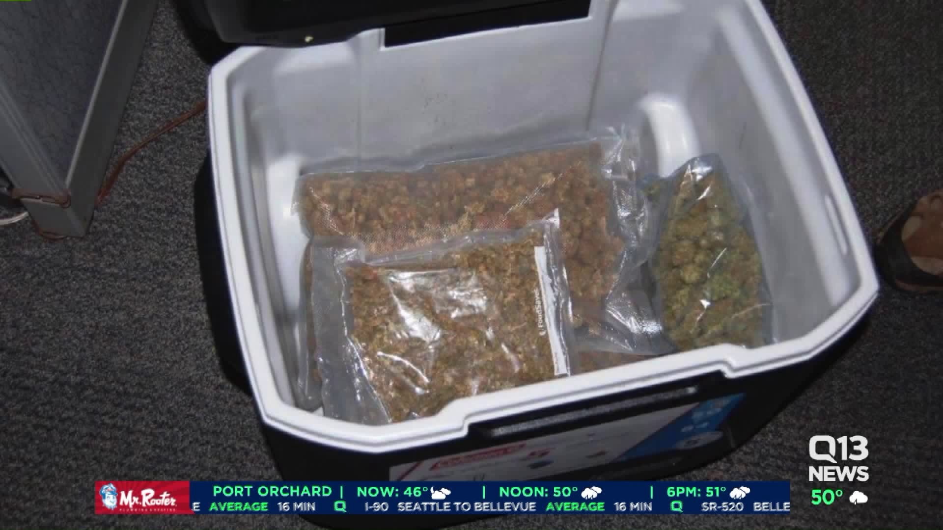 Cooler full of weed donated to Goodwill in Monroe