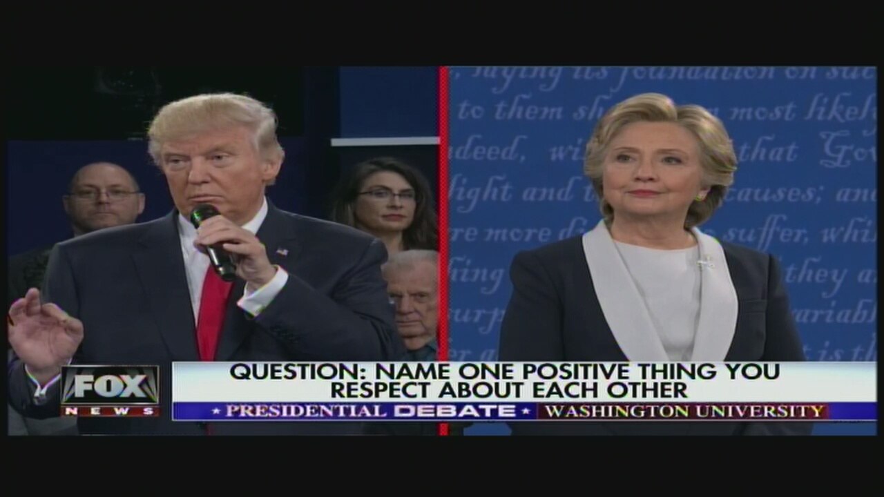 Debate clip: Say one nice thing