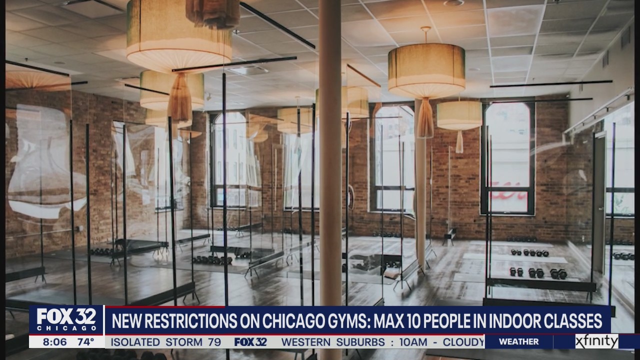 New capacity restrictions levied on Chicago gyms