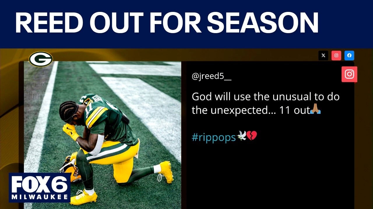 WR Jayden Reed out for season, undergoing neck surgery