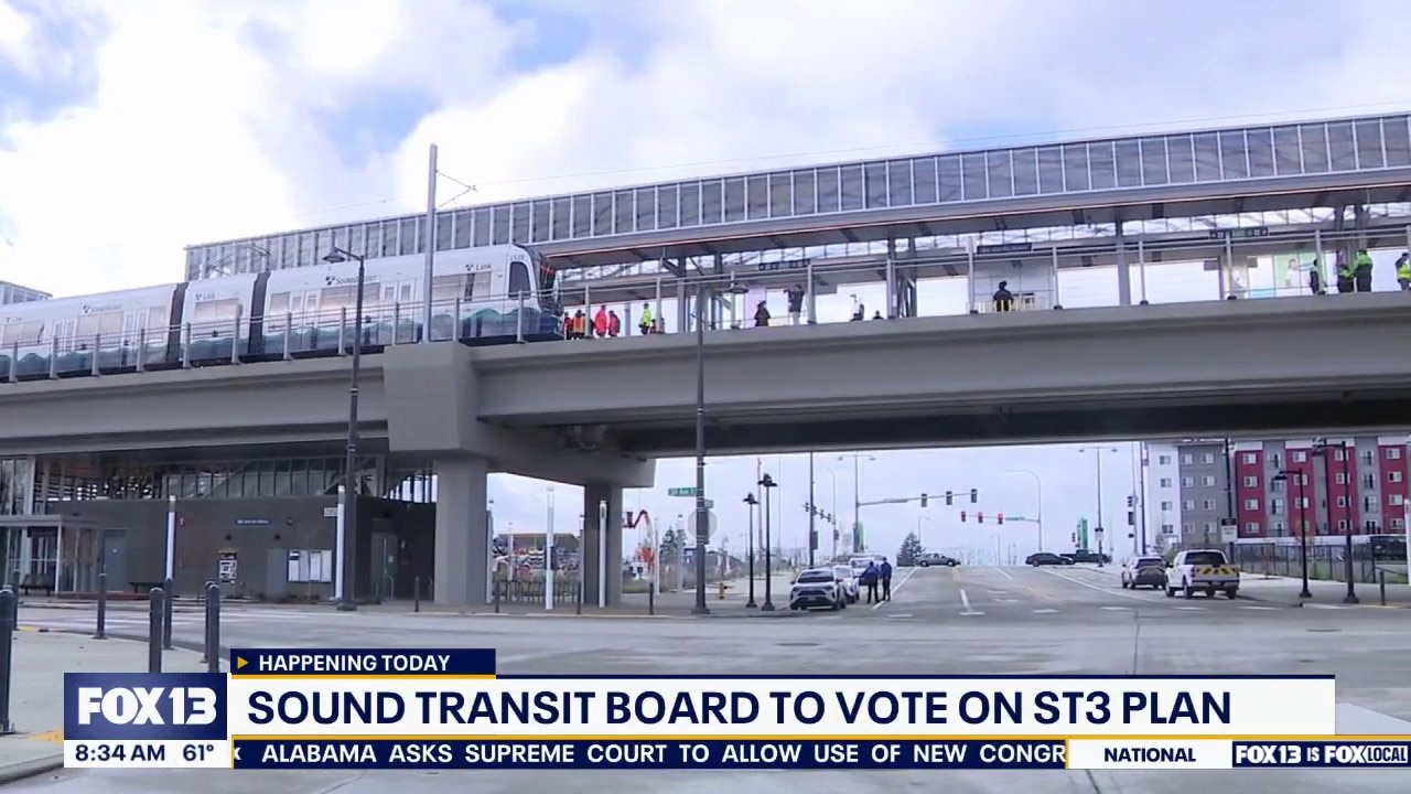 Sound Transit Board to vote on ST3 plan