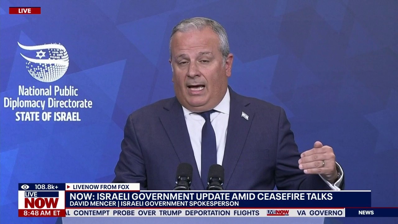 Israeli Govt. gives update on Iran ceasefire talks