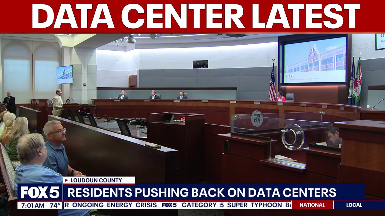 Residents pushing back on data centers in northern Virginia