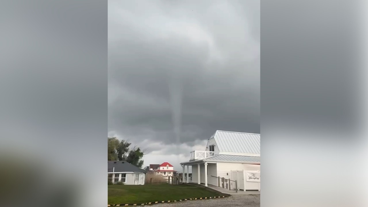 Waterspout spotted near Harsens Island