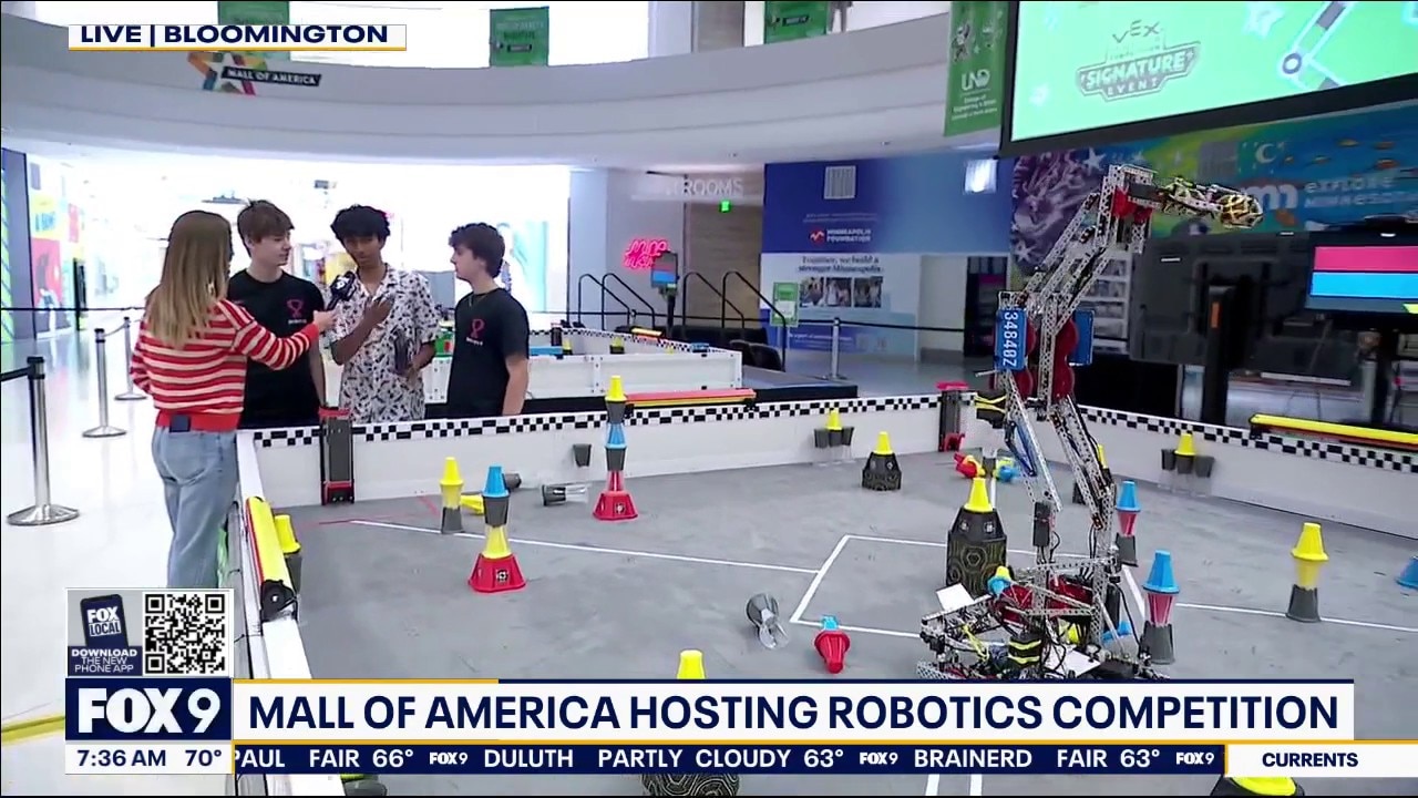 Mall of America hosts robotics competition