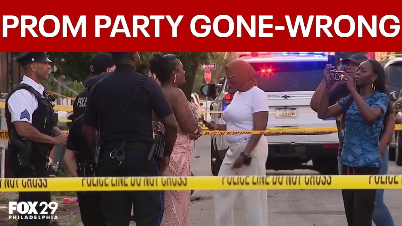 Philadelphia prom party crash leaves 4 kids, 1 adult injured