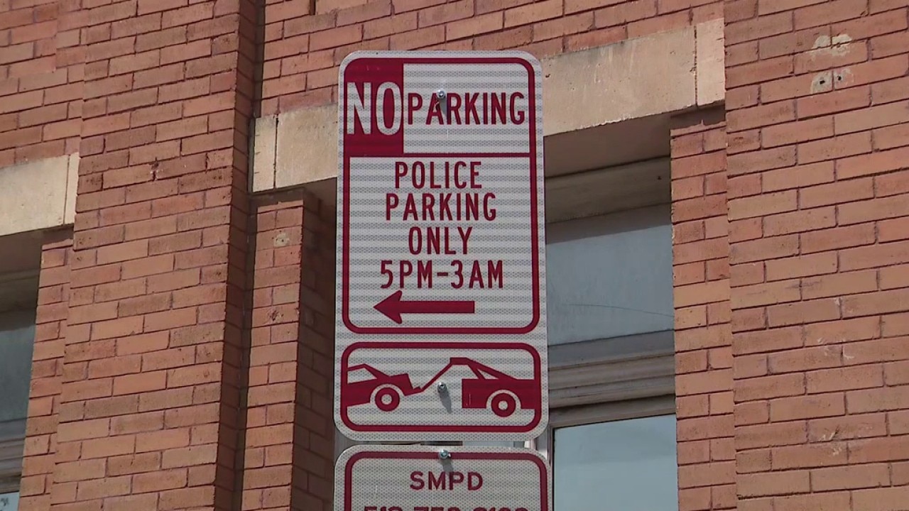 San Marcos adds police only parking at the square