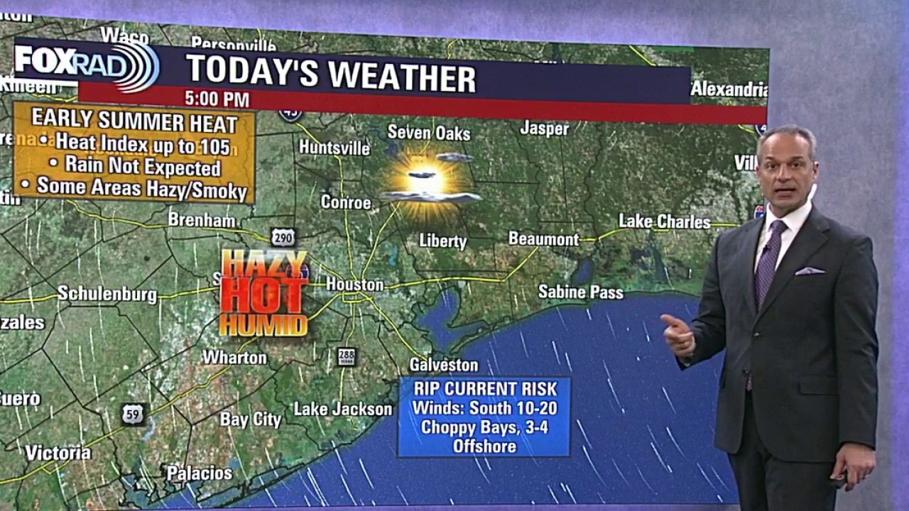 Houston weather: Hazy, humid, hot Tuesday for World Cup match