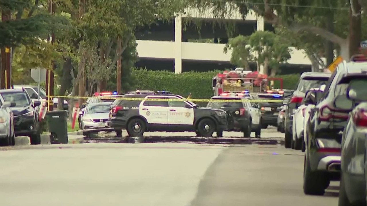 Allegedly armed man shot after woman found dead