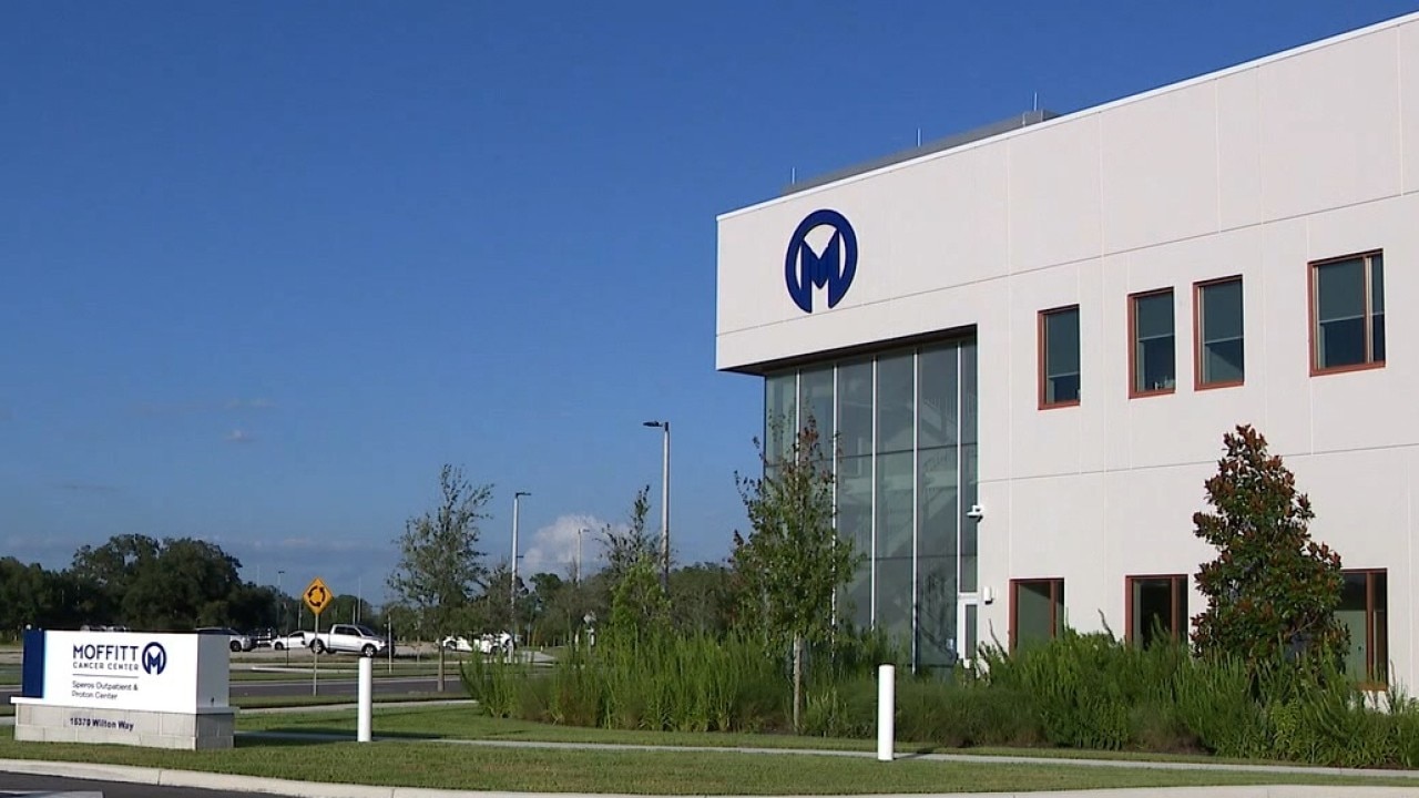 Proton therapy equipment unveiled at Moffitt Cancer Center