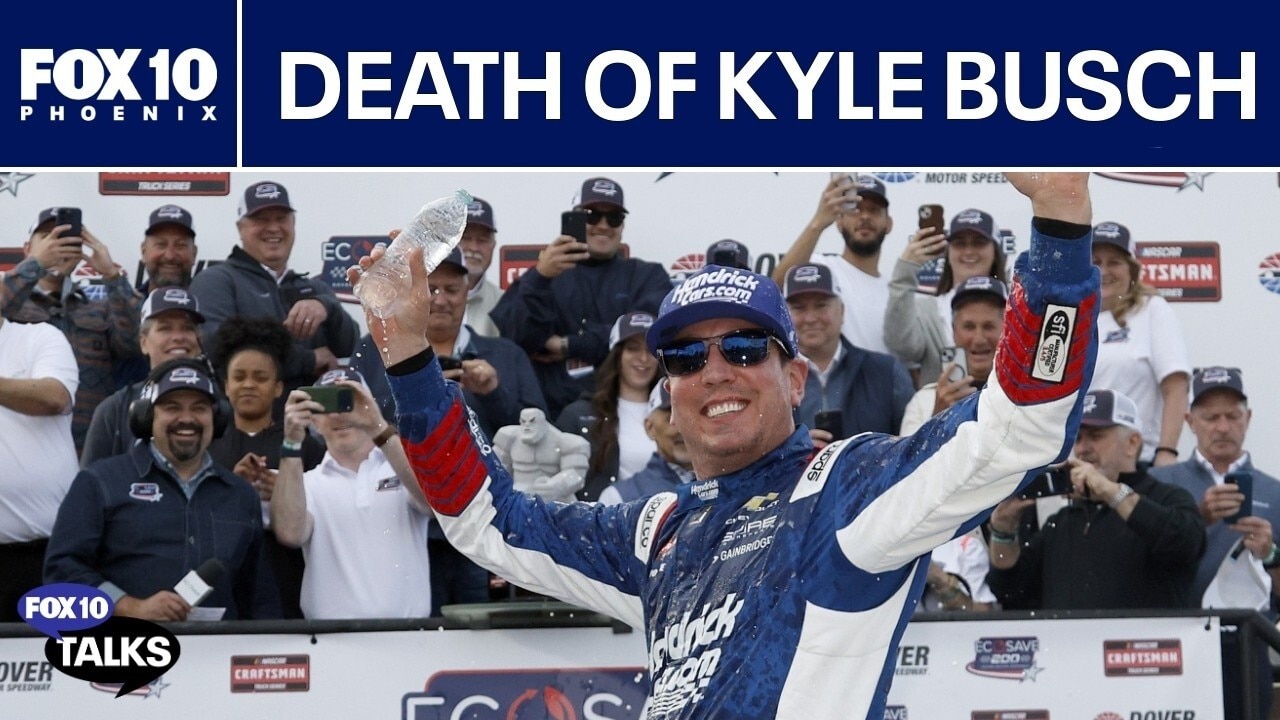 The shocking death of NASCAR's Kyle Busch l FOX 10 Talks