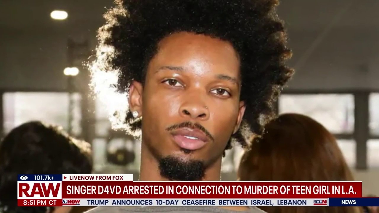 Singer D4vd arrested in connection to murder of teen girl in L.A.