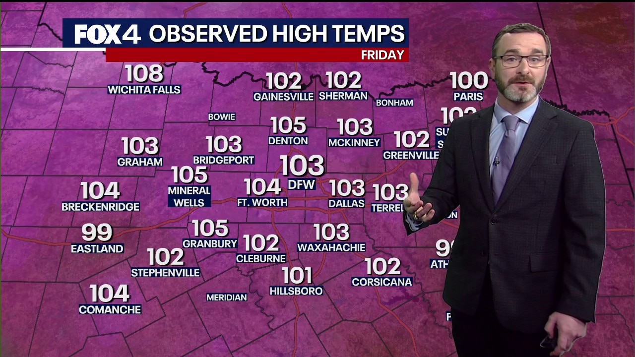 Dallas weather: July 31 overnight forecast