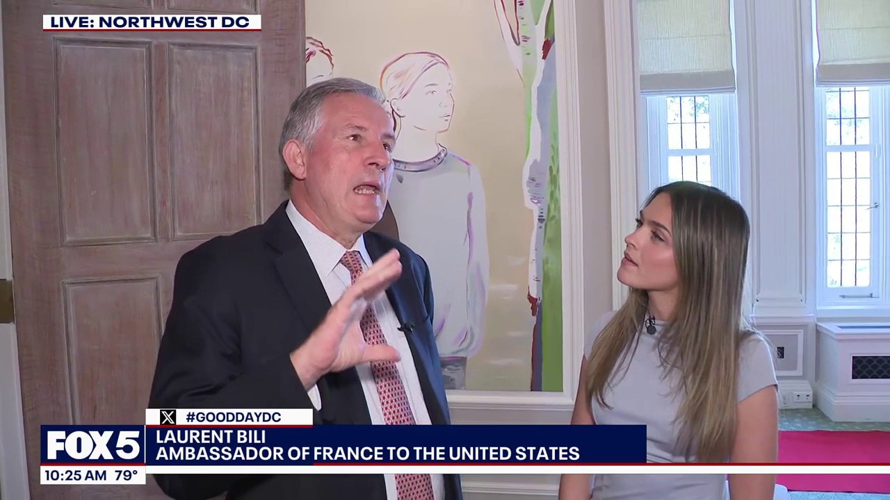 Touring French Ambassador's Residence Before Bastille Day