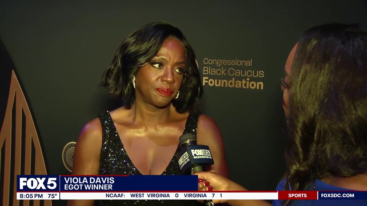 Actress Viola Davis on Kennedy Center drama
