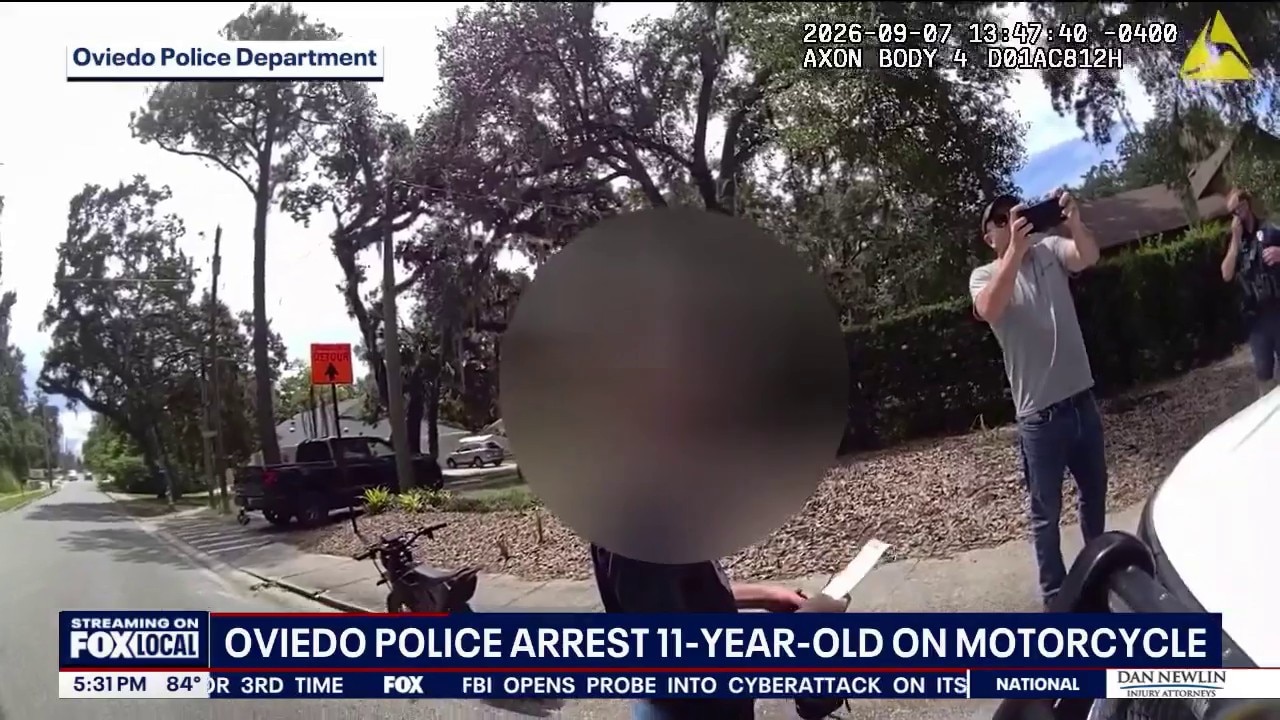Motorcycle or e-bike? 11-year-old arrested in Oviedo