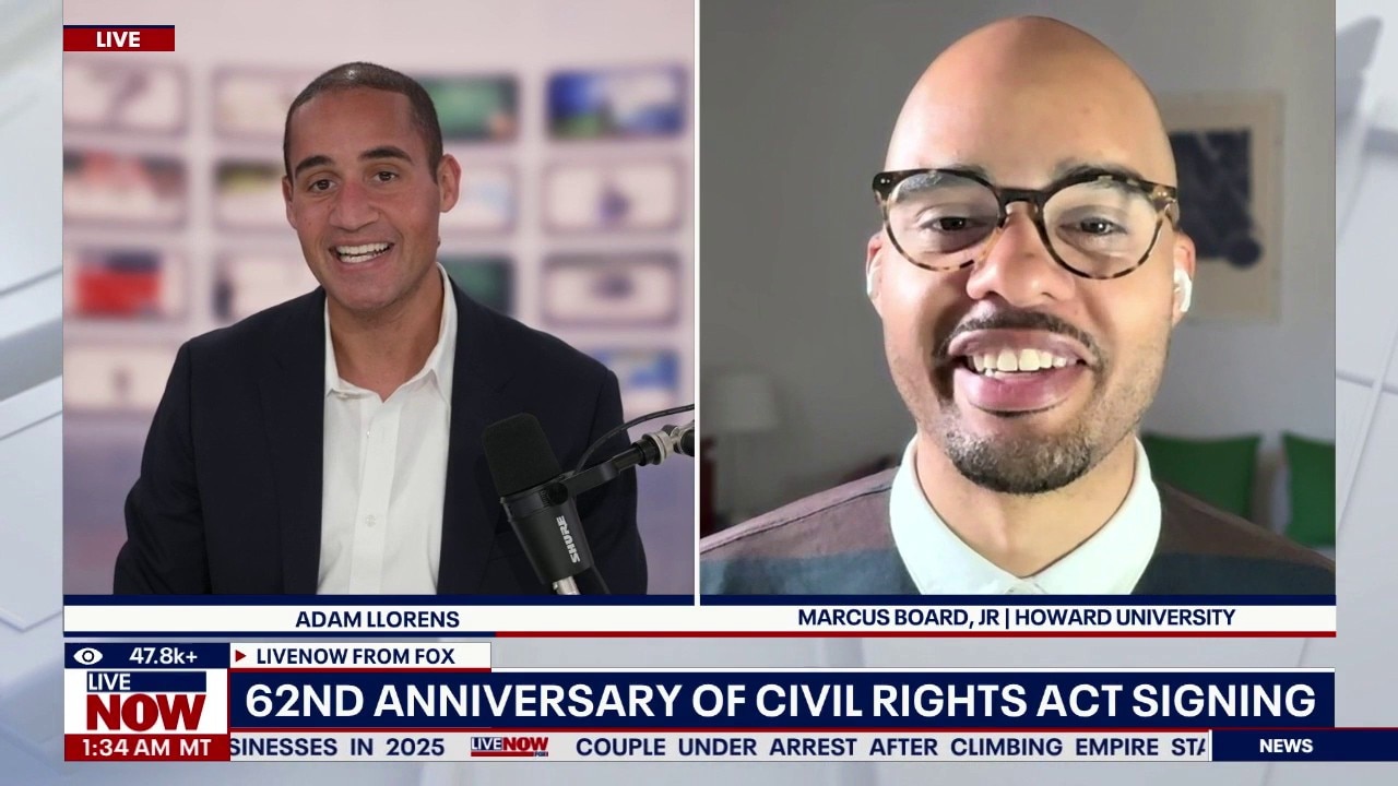 62nd anniversary of Civil Rights Act of 1964