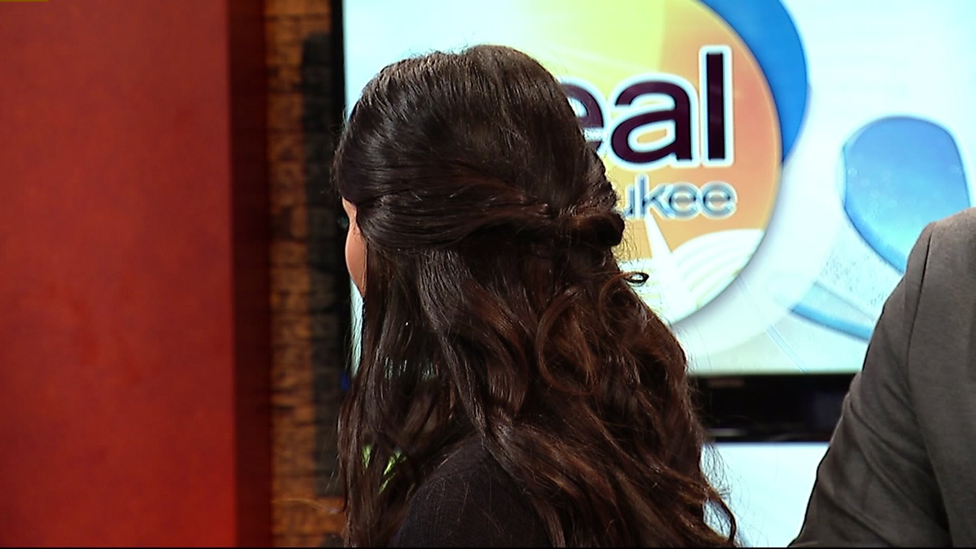 Half-up hairstyles