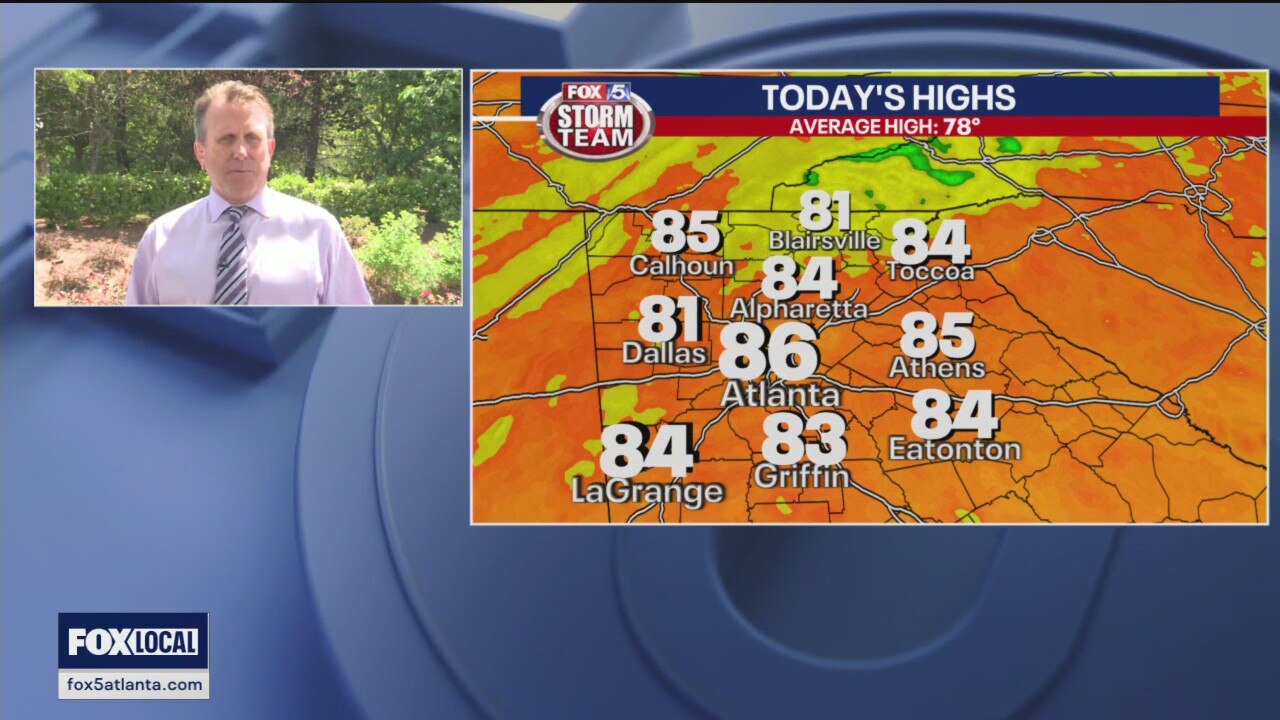 Wednesday midday forecast