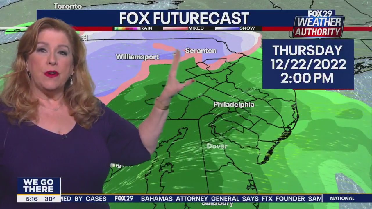 Weather Authority: Thursday, 5 a.m. forecast