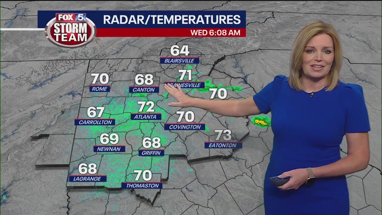 Wednesday morning weather forecast