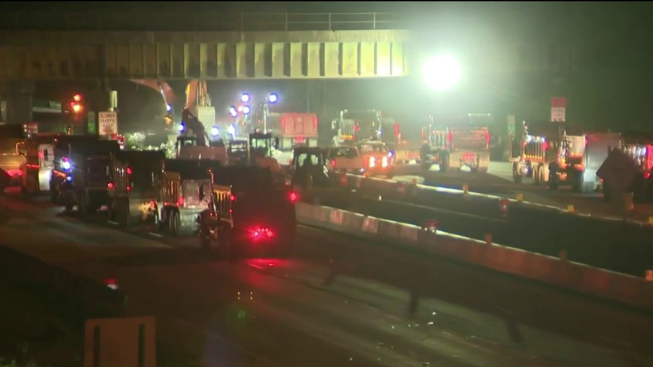 Atlanta I-285 closure halts weekend traffic