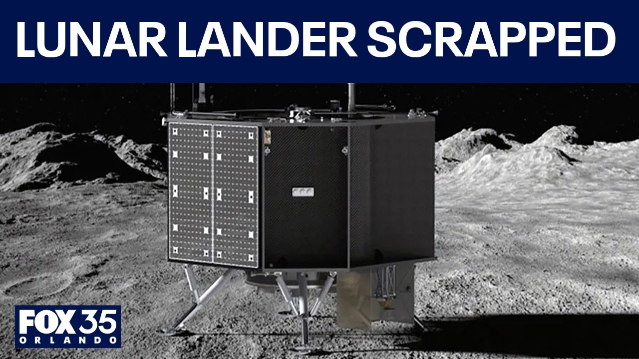 NASA cancels $73 million moon lander mission contract