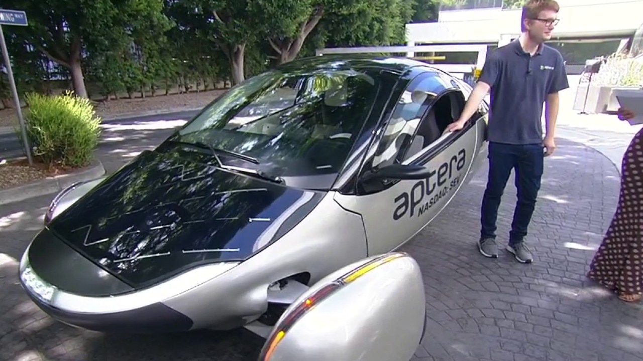 Aptera shows off new solar electric vehicle