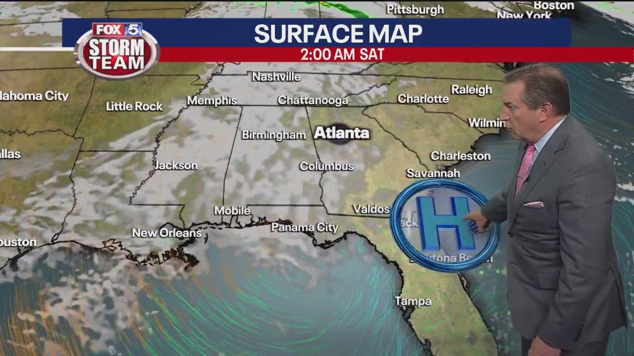 Weekend weather forecast