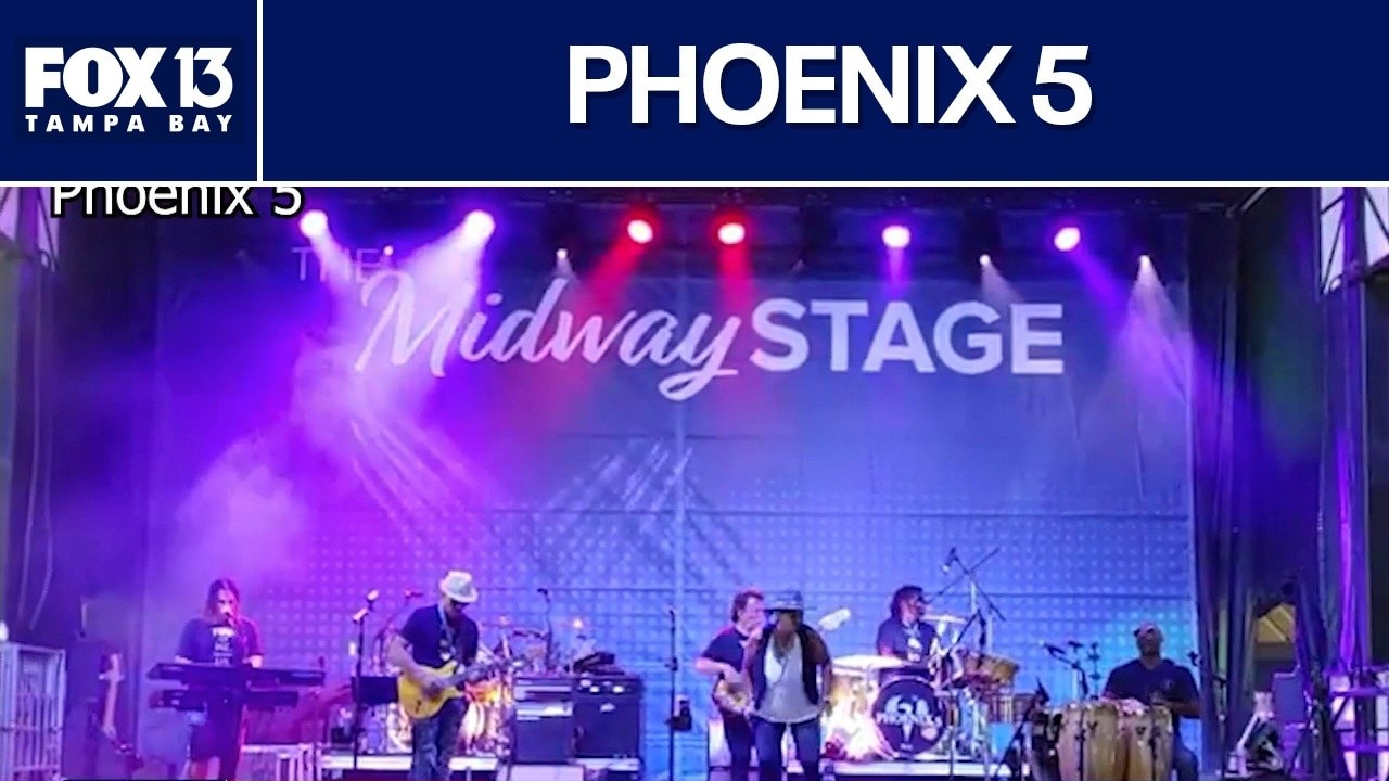Phoenix 5 performing at Liberty by The Bay