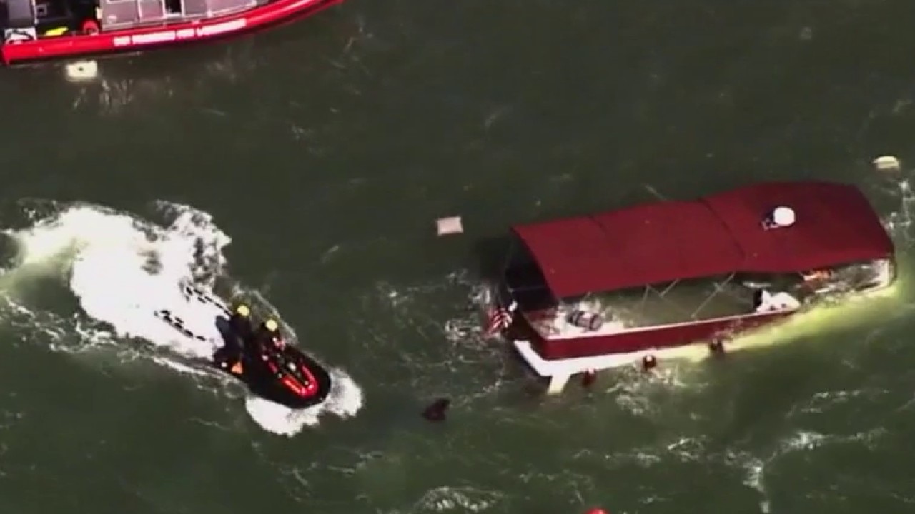 Search continues for three still missing after boat disaster near Alcatraz